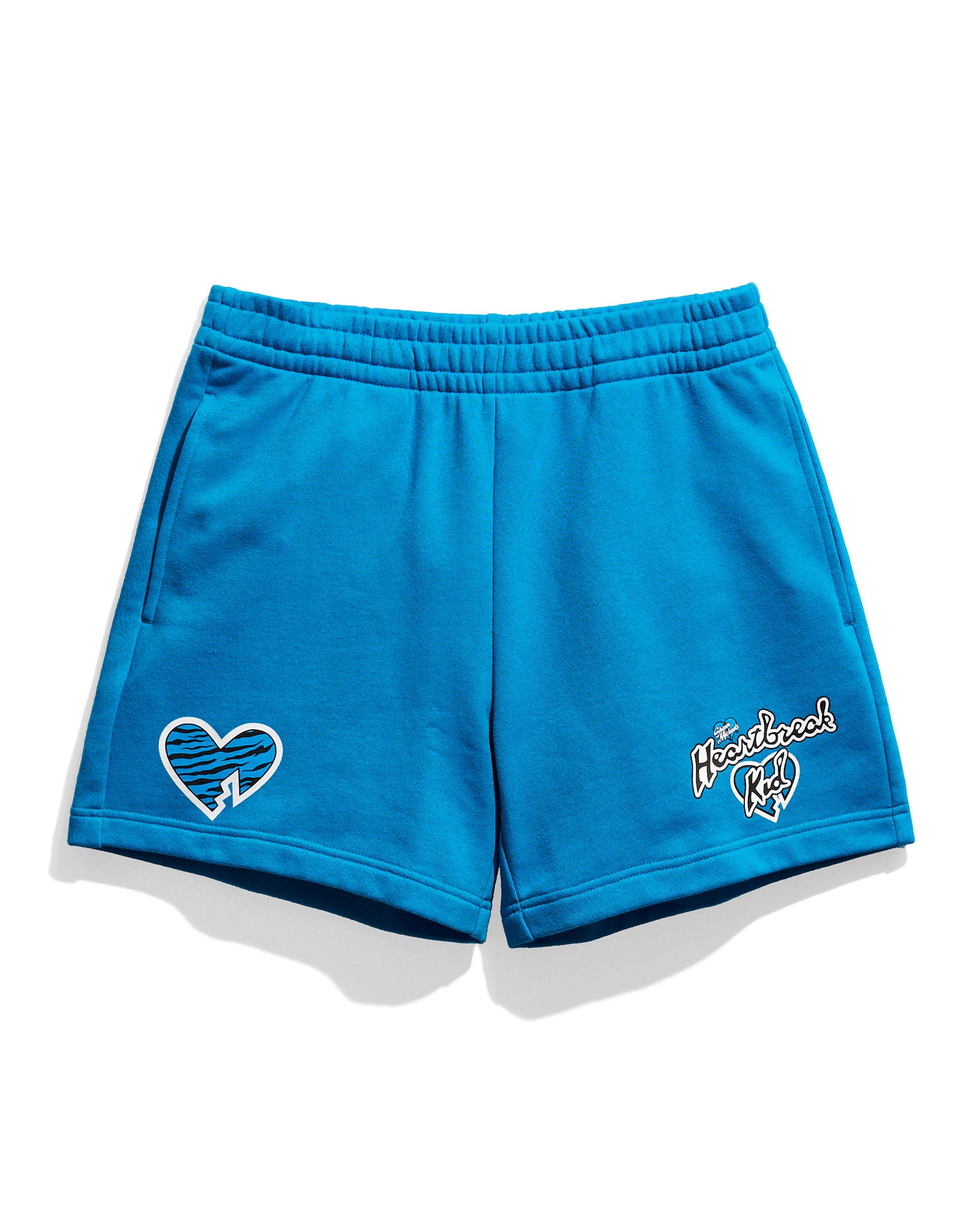 Shawn Michaels HBK Blue Logo Fleece Shorts