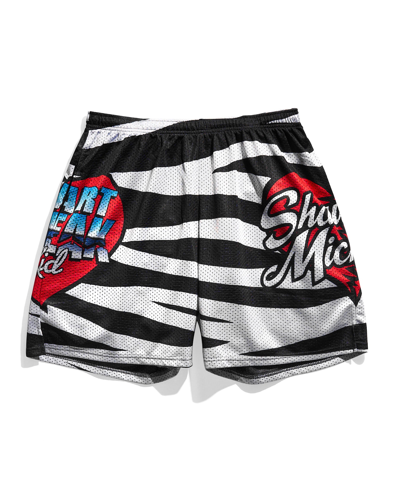Shawn Michaels HBK Zebra Retro Shorts