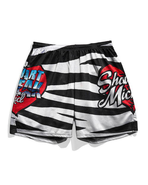 Shawn Michaels HBK Zebra Retro Shorts