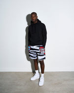 Shawn Michaels HBK Zebra Retro Shorts