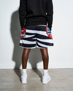 Shawn Michaels HBK Zebra Retro Shorts