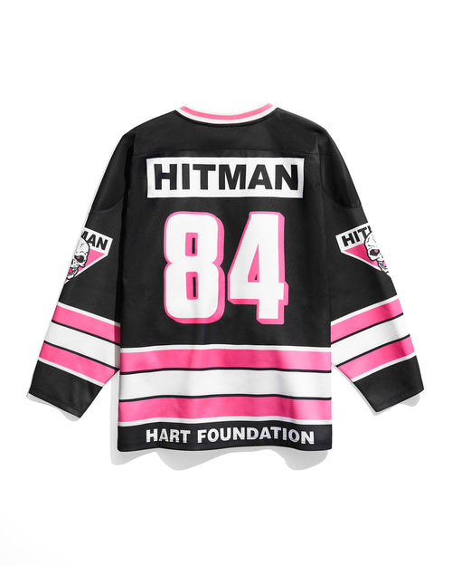 WWE Hart Foundation Retro Hockey Jersey S