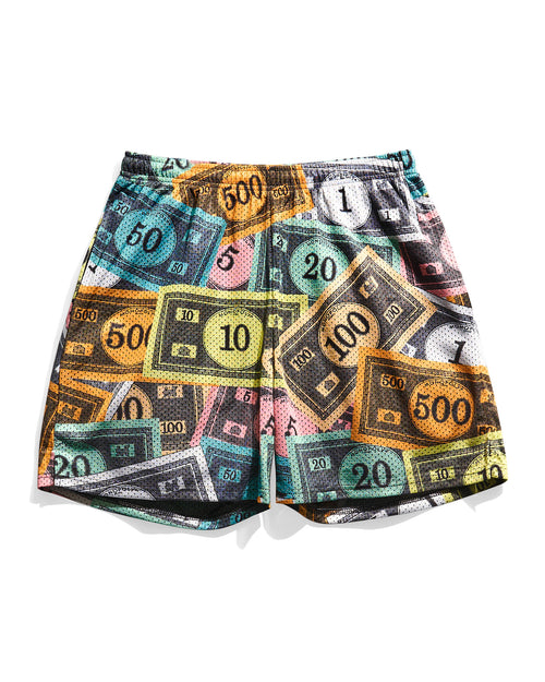Monopoly Money Retro Shorts