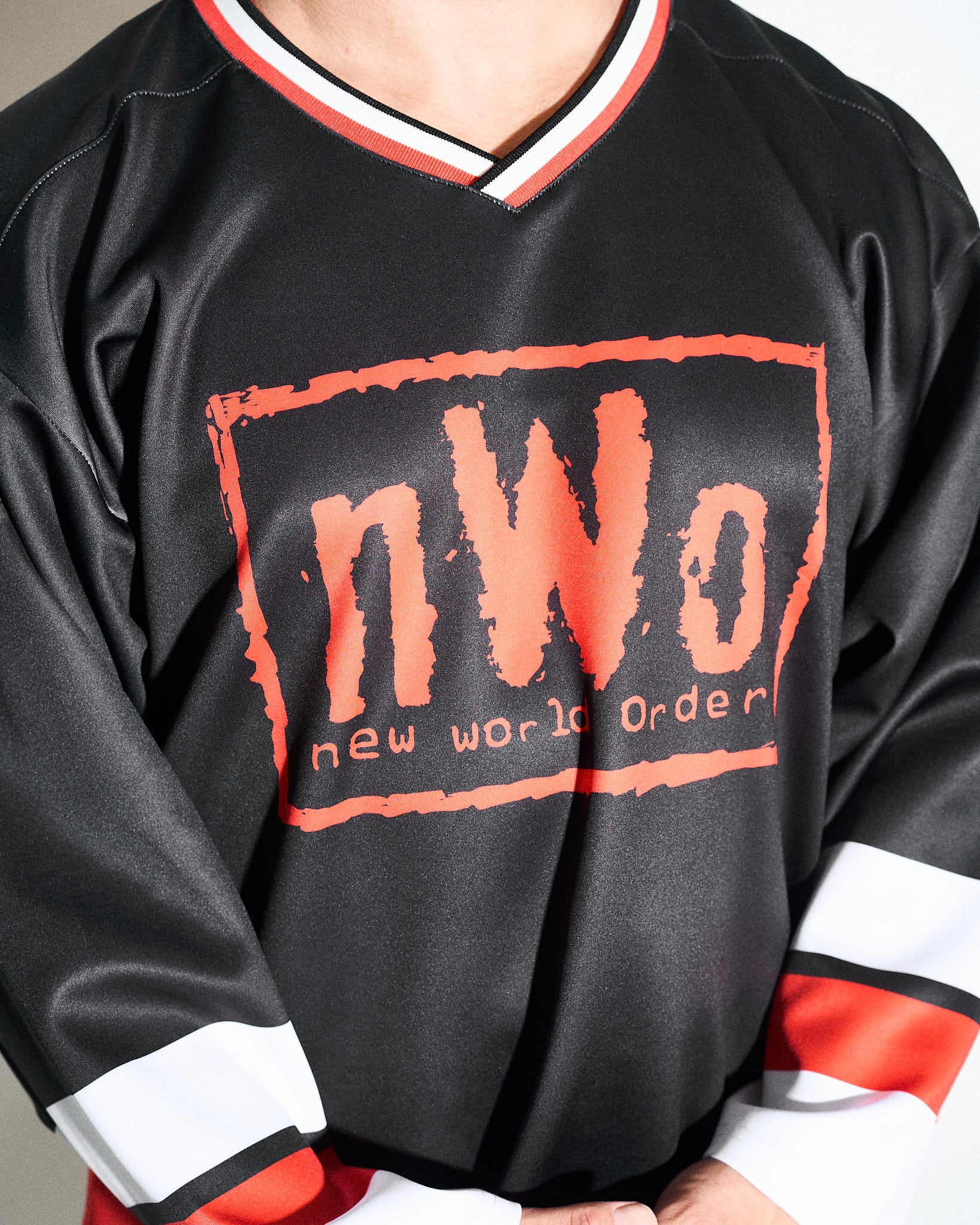 WWE nWo 4 Life Retro Hockey Jersey M