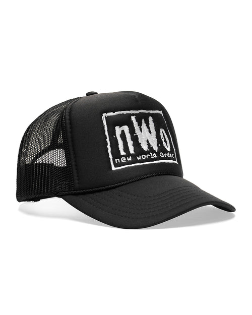 NWO Black Trucker Hat – Chalk Line Apparel