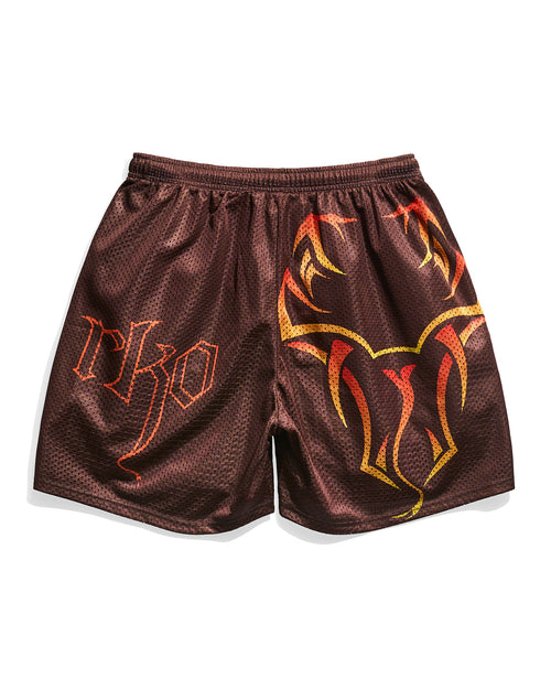 Randy Orton Vintage Viper Brown Retro Shorts