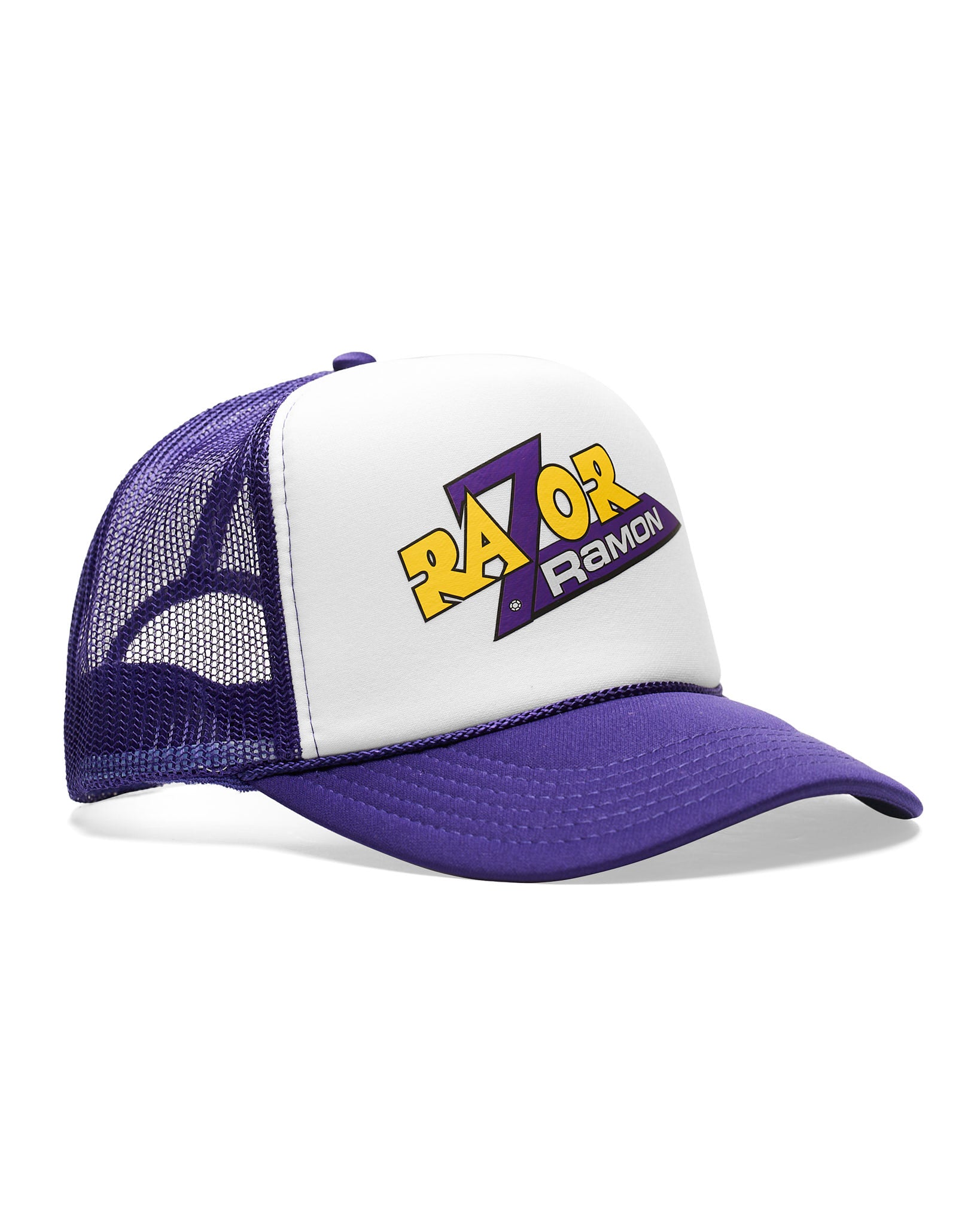 Razor Ramon Purple Trucker Hat