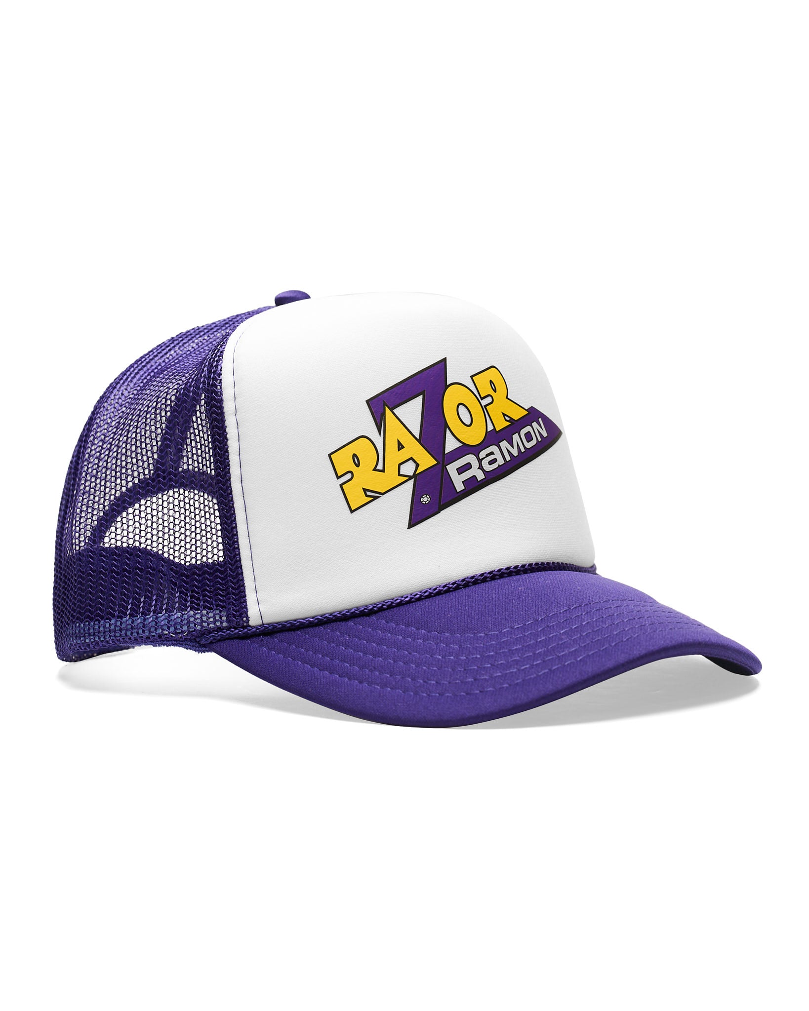 Razor Ramon Purple Trucker Hat – Chalk Line Apparel