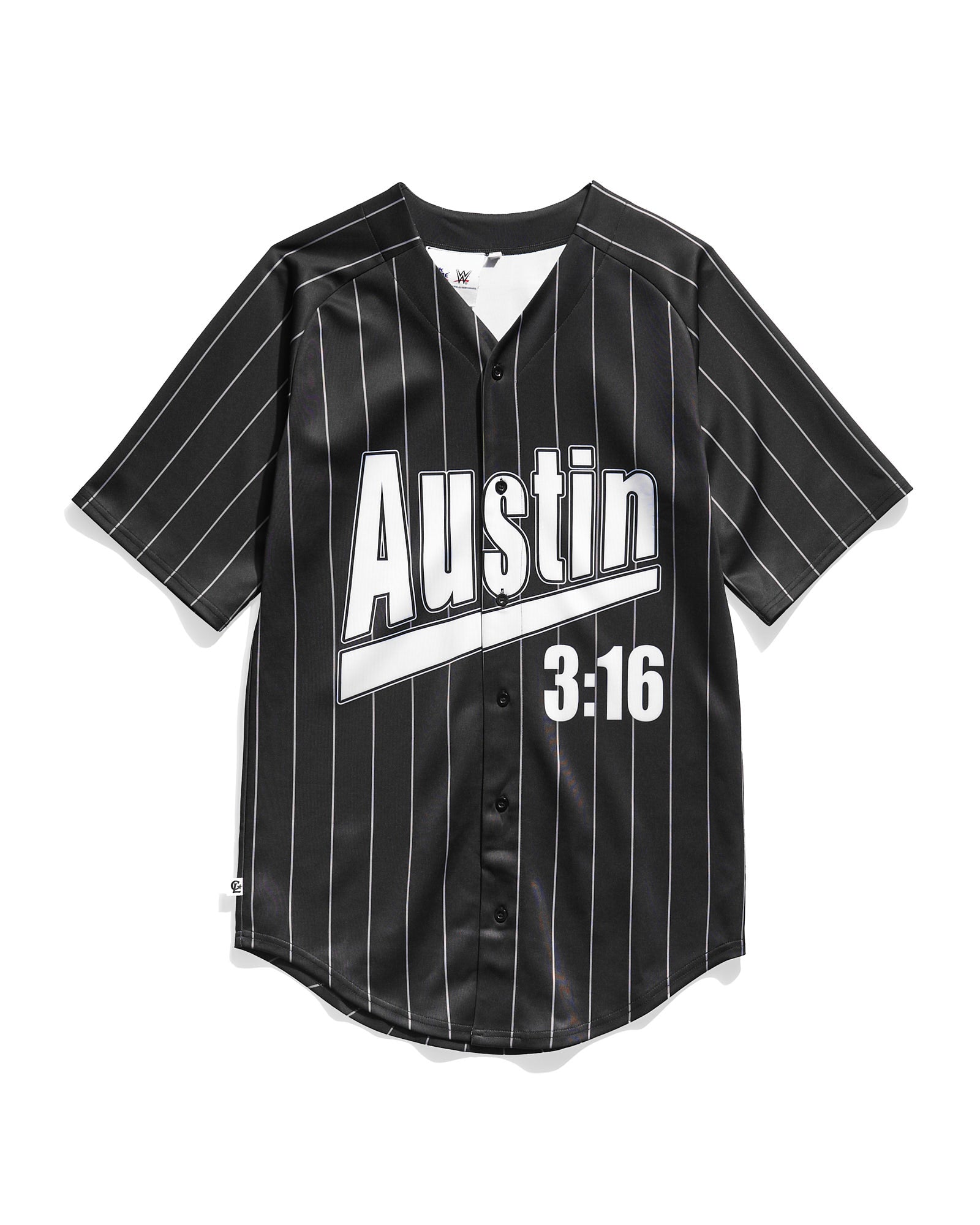 Stone Cold Steve Austin 3:16 Black Baseball Jersey