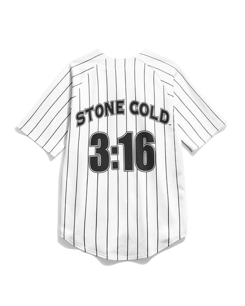 Vintage WWF Stone Cold Steve Austin Baseball Jersey the rattlesnake 3:16