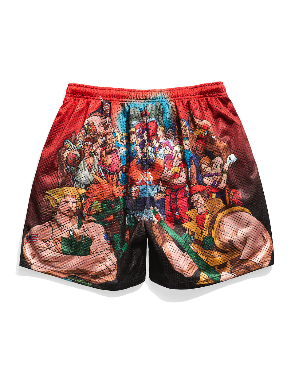 Street Fighter Alpha 3 Roster Retro Shorts – Chalk Line Apparel