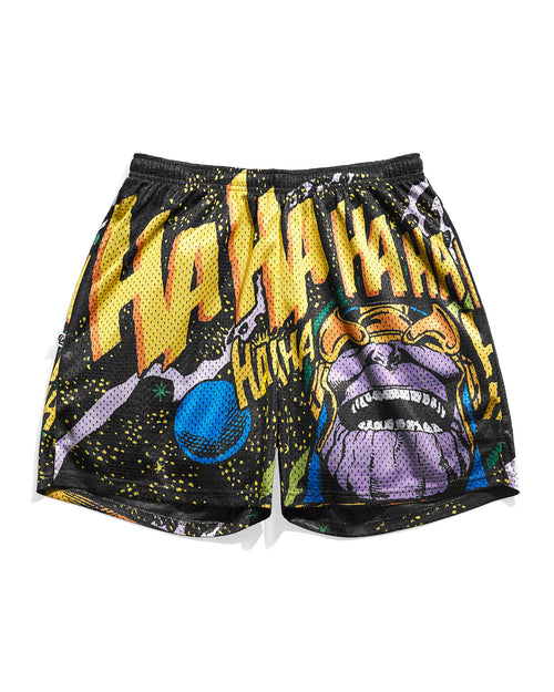 Thanos Laughing Retro Shorts
