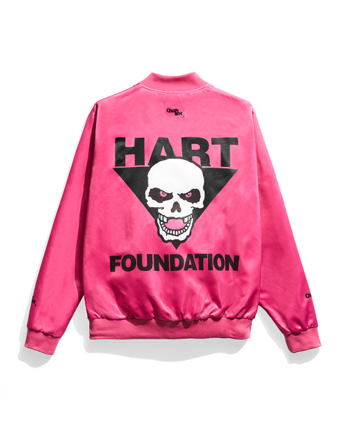 The Hart Foundation Pink Satin Jacket