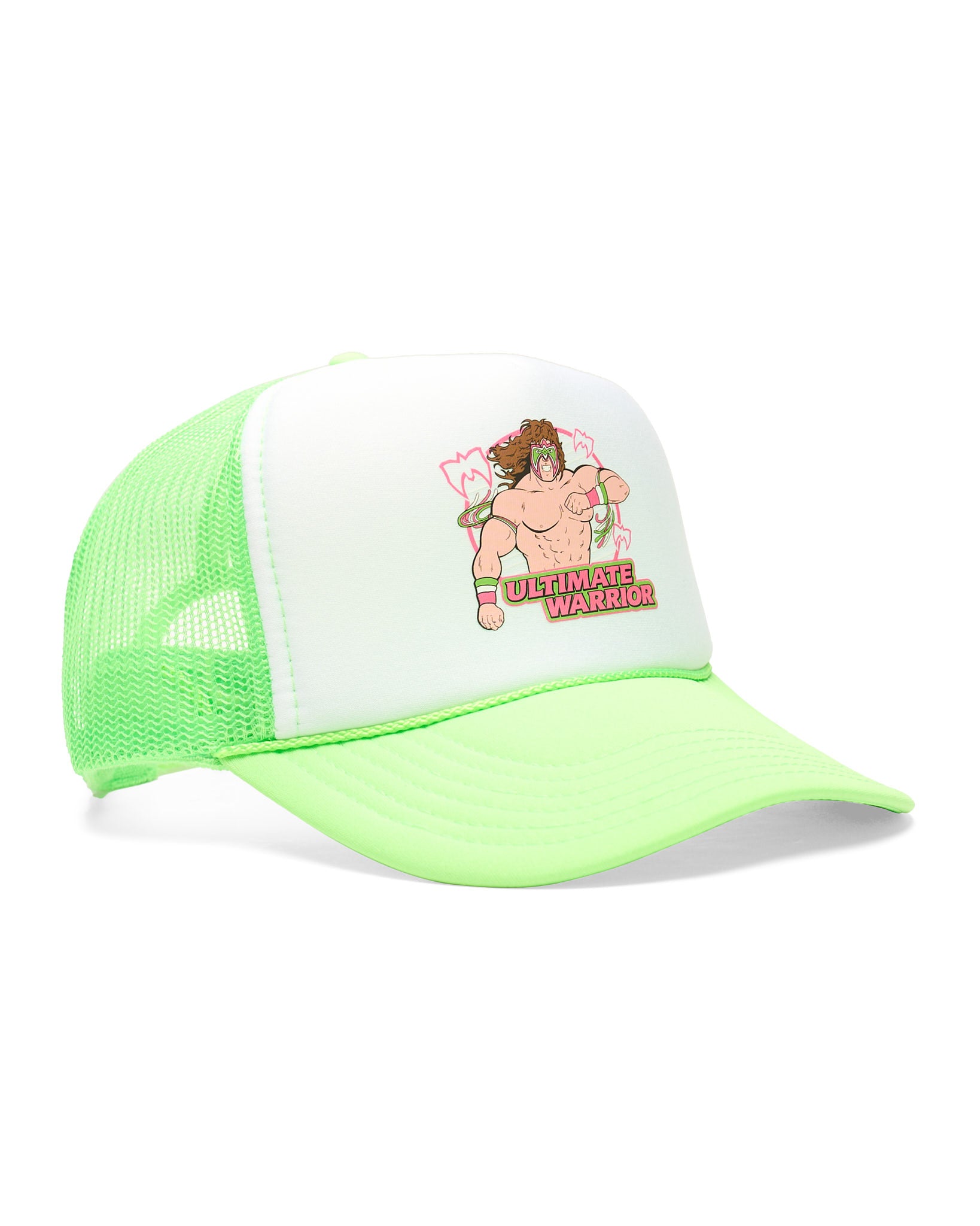 Ultimate Warrior Green Trucker Hat