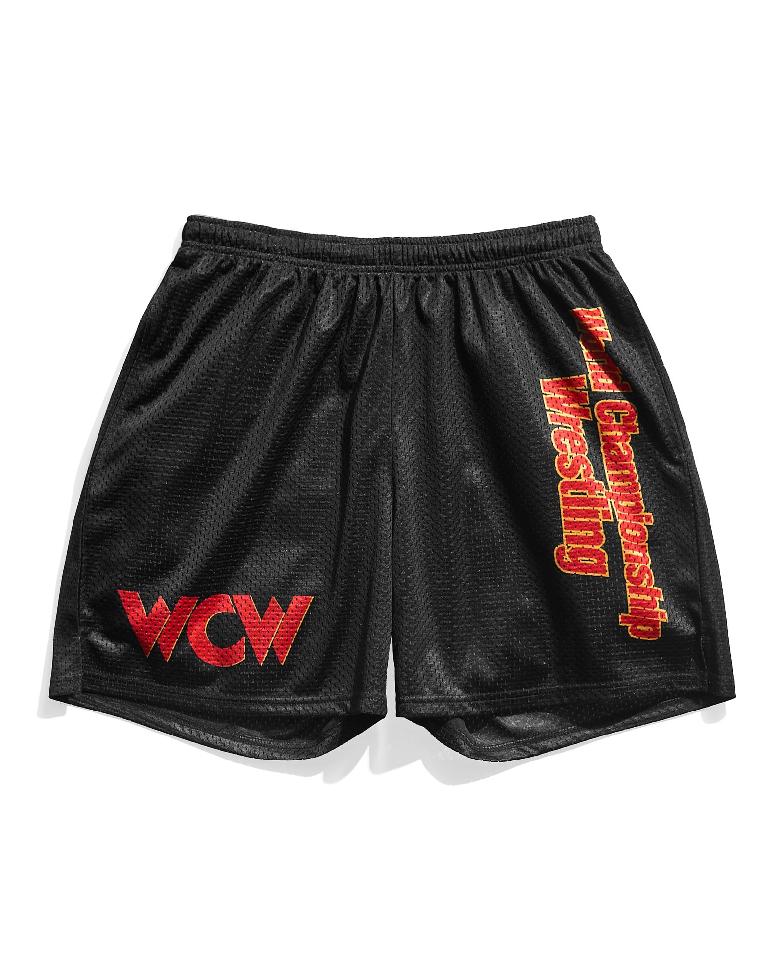 WCW Logo Retro Shorts – Chalk Line Apparel